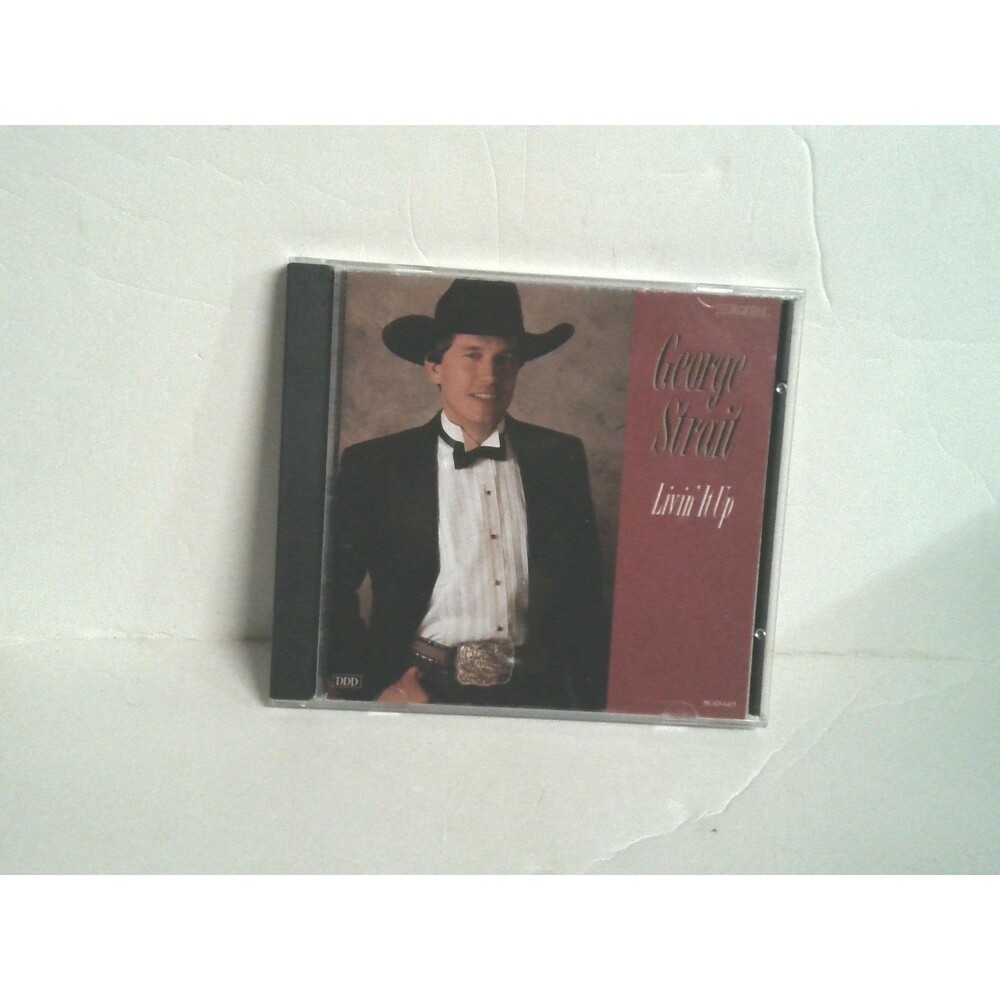 George Strait Livin It Up CD 1990 MCA Records